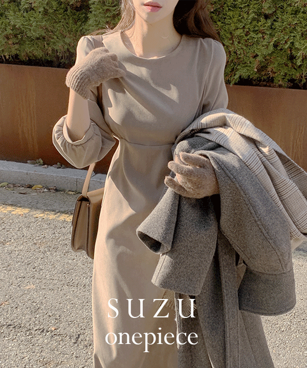단독) Suzu winter onepiece - 4colors