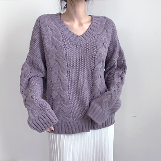 midnight knit (purple ver. ) -재진행 ♥29차재제작