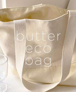 butter eco bag (1color)