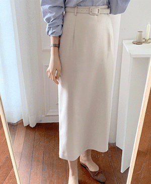[벨트세트] vase skirt (2color)
