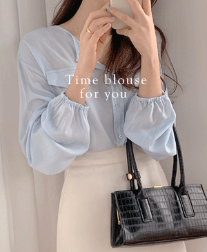 Time blouse (2color)