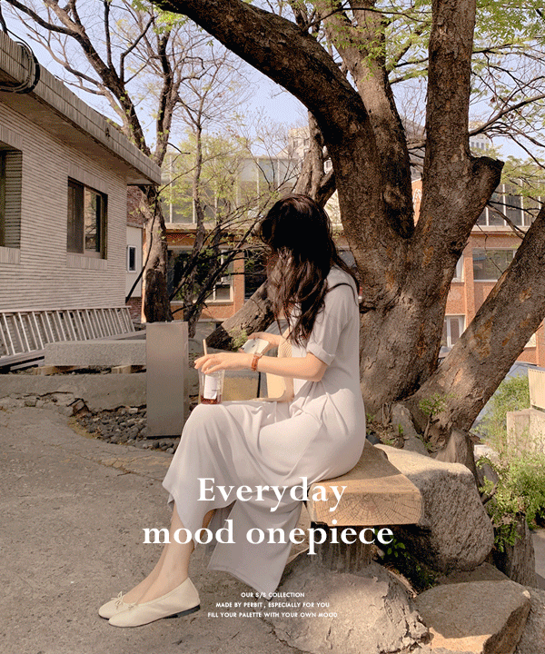 단독) everyday mood onepiece - 5color (여름교복 랩원피스✨)