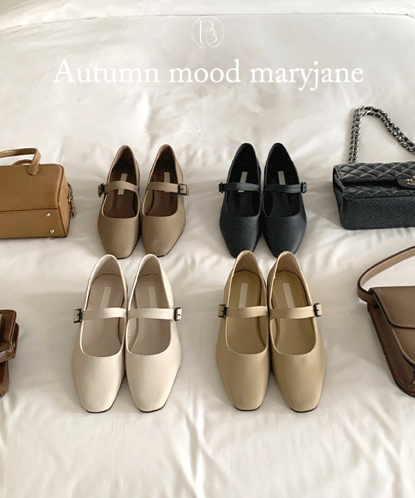 Autumn mood maryjane - 4color